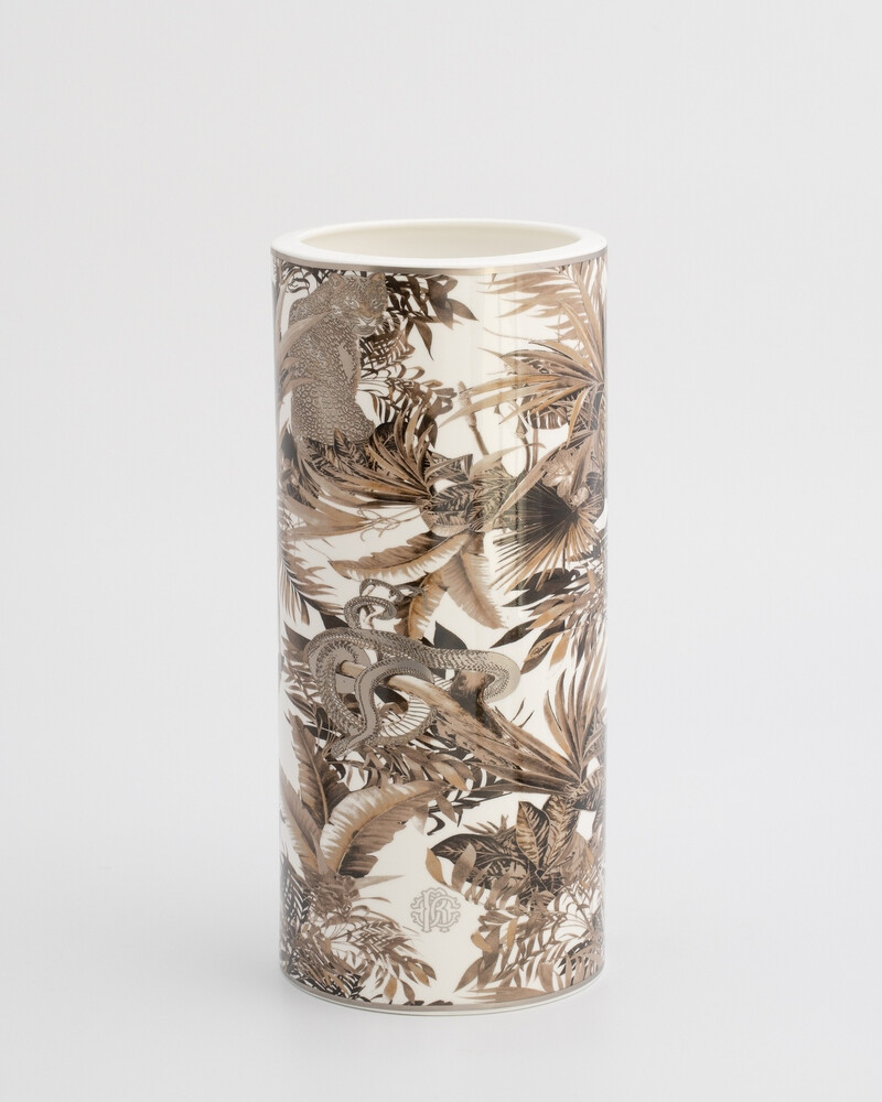 Цилиндрическая ваза от Roberto Cavalli