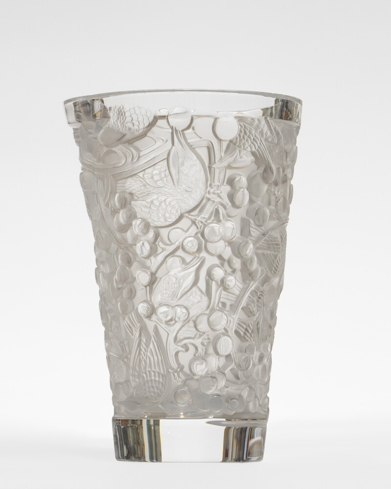 Ваза Lalique Merles & Raisins